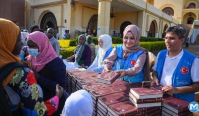 Türkiye Diyanet Vakfı 85 ülkede 1,5 milyon Kur’an-ı Kerim hediye etti