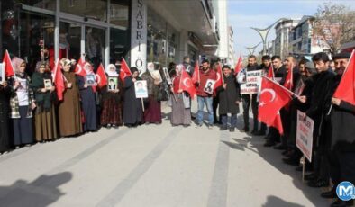 Vanlı aileler HDP İl Başkanlığı önündeki eylemlerini sürdürdü