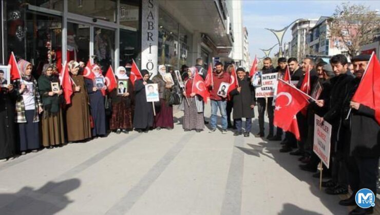 Vanlı aileler HDP İl Başkanlığı önündeki eylemlerini sürdürdü