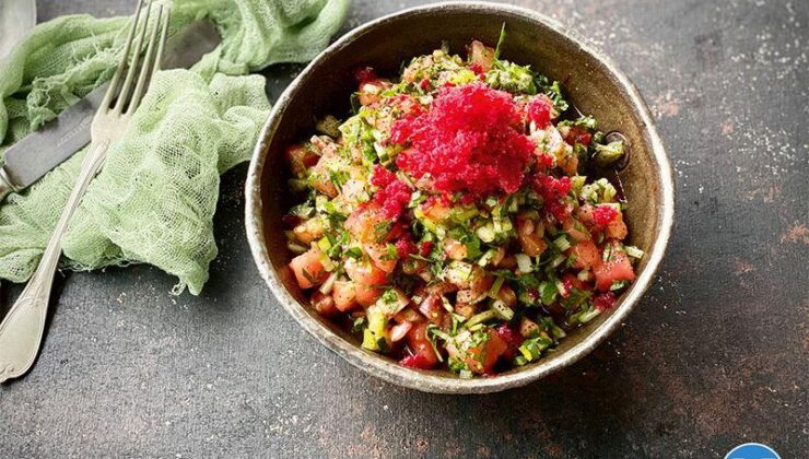 Vişneli Kaşık Salata