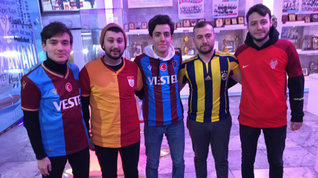 Trabzon’a gelen futbolseverler Şamil Ekinci Müzesi’ni ziyaret etti
