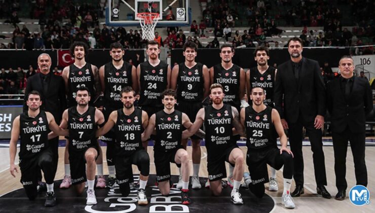 A Milli Erkek Basketbol Takımı farklı kazandı