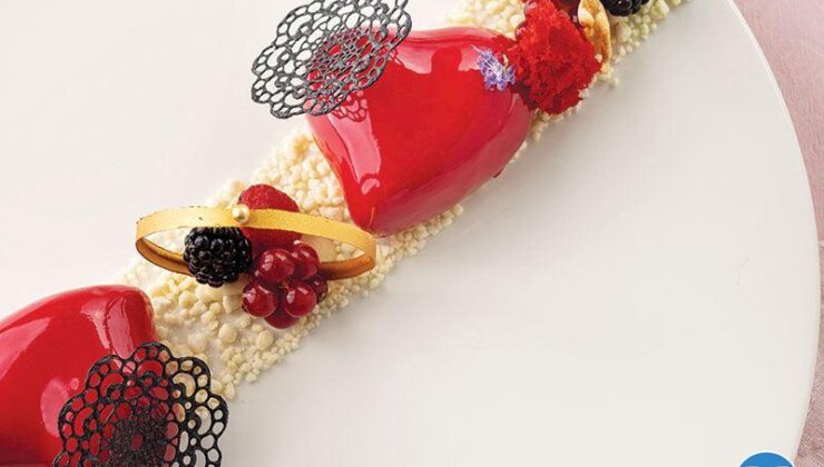 Ahududulu Ve Beyaz Çikolatalı Mousse