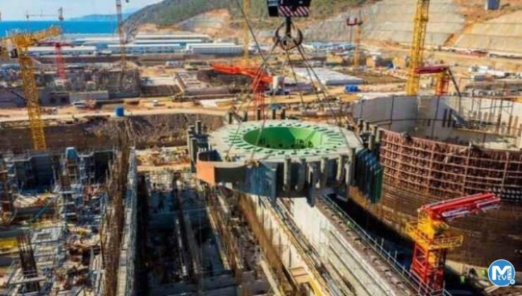 Akkuyu’da önemli bir aşama daha tamamlandı