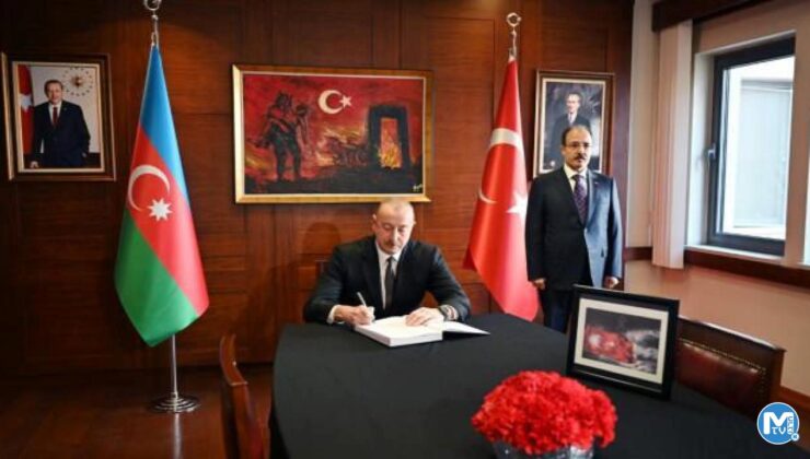 Aliyev: Türkiye bu acı imtihandan başı dik çıkacak