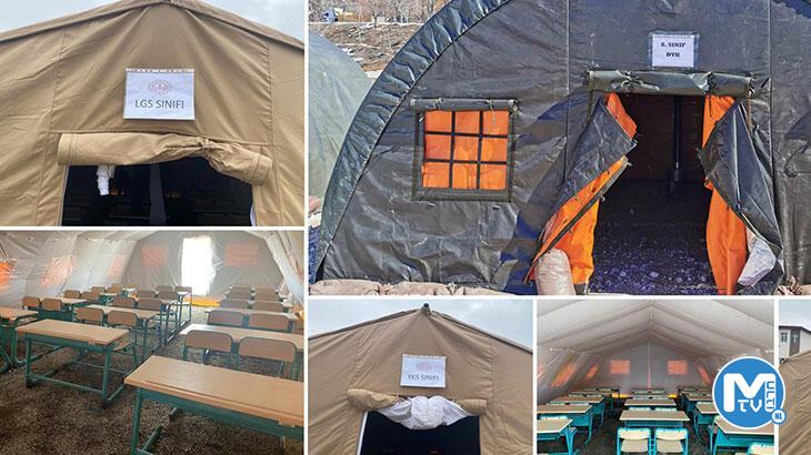 Bakanlıktan sınava hazırlanan depremzede öğrencilere destek