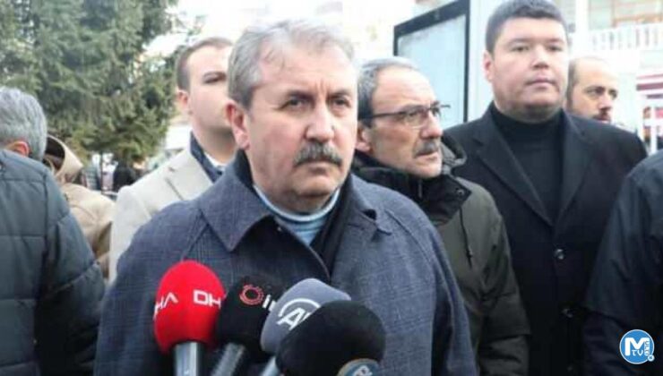 BBP Başkanı Destici depremzede aileleri ile görüştü