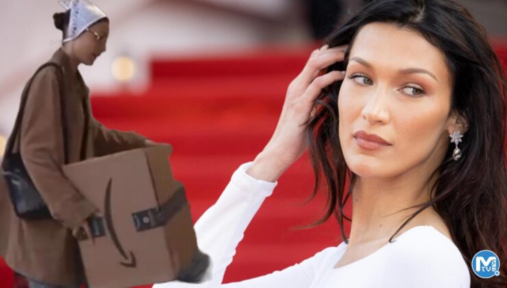 Bella Hadid, depremzedeler için yardım taşıdı