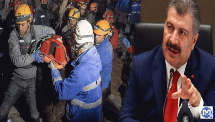 Deprem bölgelerinde salgın hastalık riski! Bakan Koca uyardı…