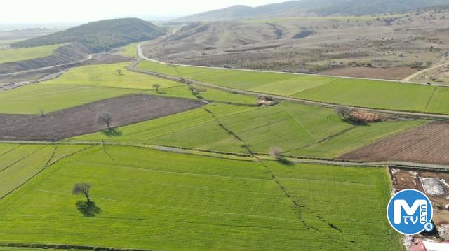 Deprem felaketinin doğaya verdiği zarar havadan görüntülendi