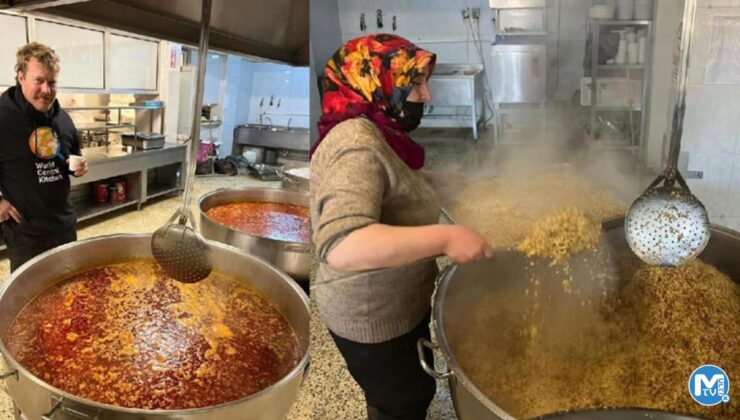 Dünya Merkez Mutfağı, sıcak yemekleriyle deprem bölgesinde