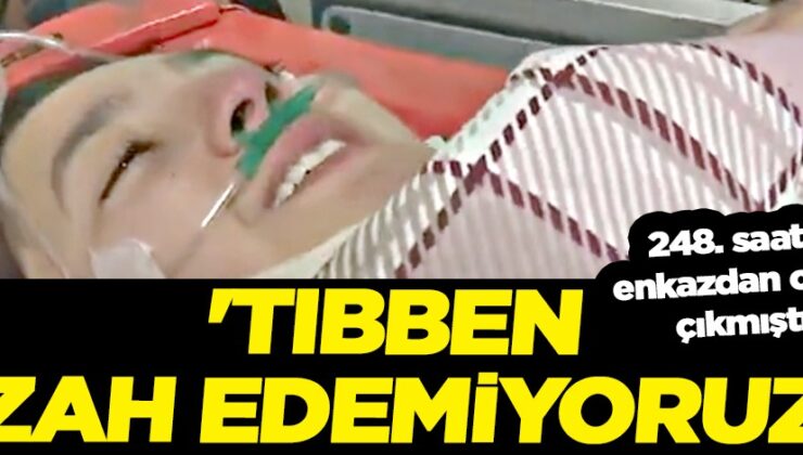 Enkazdan çıkan Aleyna için doktordan flaş açıklama: ‘Tıbben izah edemiyoruz’.. Son nokta!