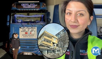 Fransa’dan Türkiye’ye TIR’ıyla kolilerce yardım taşıyan Gülfem: ‘Yoldayken sanki çığlıklarını duydum’