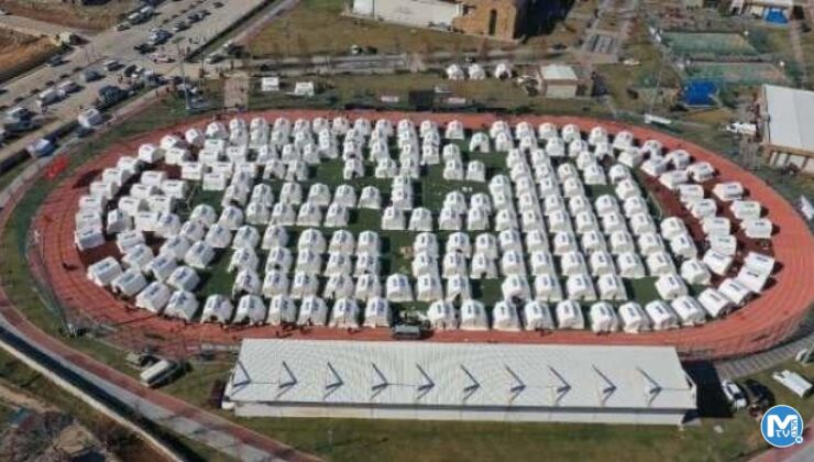 Gaziantep’te çadır kentler kuruluyor