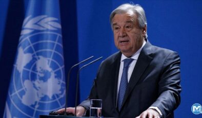 Guterrres: Bu deprem zamanımızın en büyük doğal felaketlerinden biri