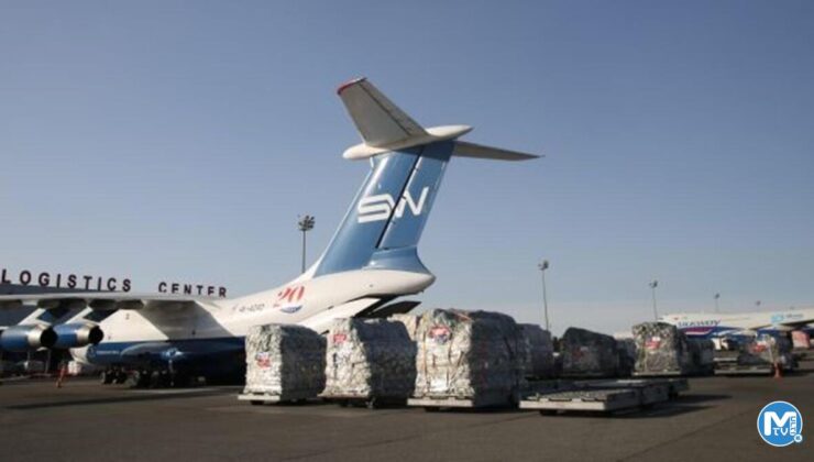 Haydar Aliyev Vakfı’ndan Türkiye’deki depremzedelere 105 tonluk insani yardım