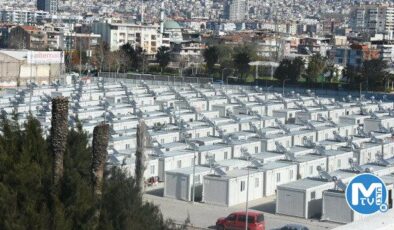İzmir’deki konteyner kent depremzedelere hazırlanıyor: 2 bin 500 kişi konaklayacak