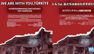 Japonya’daki Türk sivil toplum kuruluşlarından deprem bölgesine destek