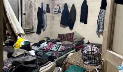 Koğuşa çevrilen evlerde 94 kaçak yakalandı