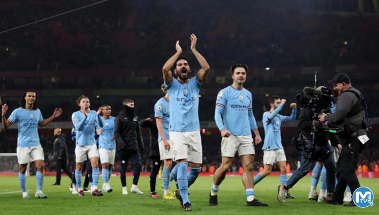 Manchester City, Arsenal’i Londra’da devirdi