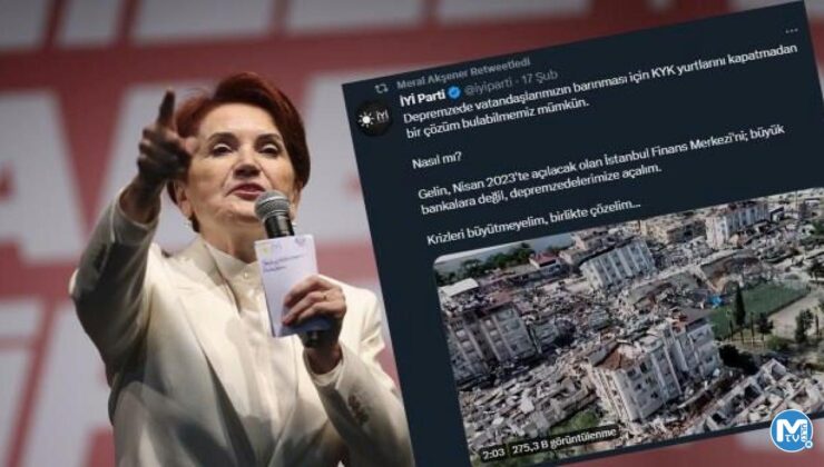 Meral Akşener’in “İstanbul Finans Merkezi” teklifi de boş çıktı
