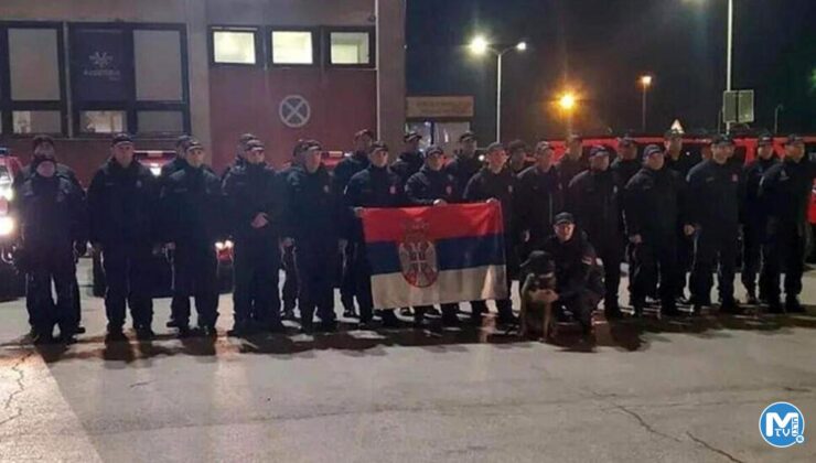 Sırbistan’dan Türkiye’ye yardım ekibi yola çıktı