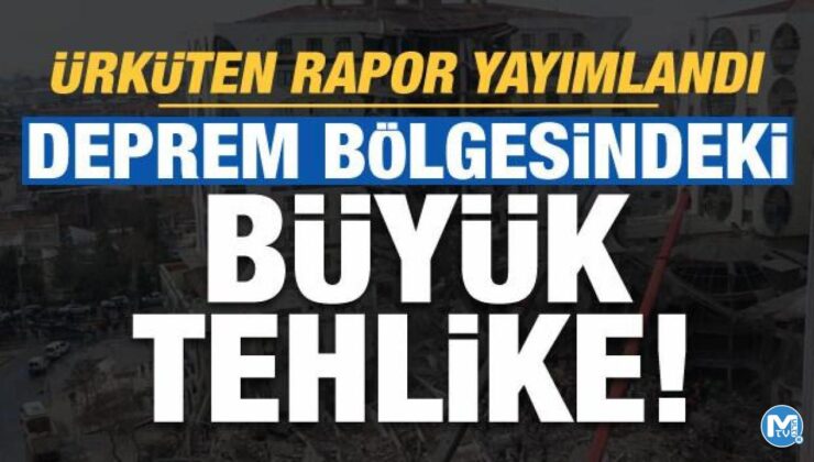 Son dakika: Deprem bölgesindeki büyük tehlike! Ürküten rapor yayımlandı…