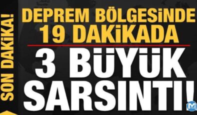 Son dakika: Depremler durmak bilmiyor! Kahramanmaraş’ta 19 dakikada 3 şiddetli sarsıntı
