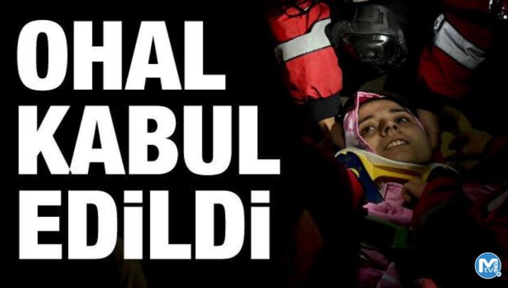 Son dakika haberi: TBMM’de OHAL kabul edildi