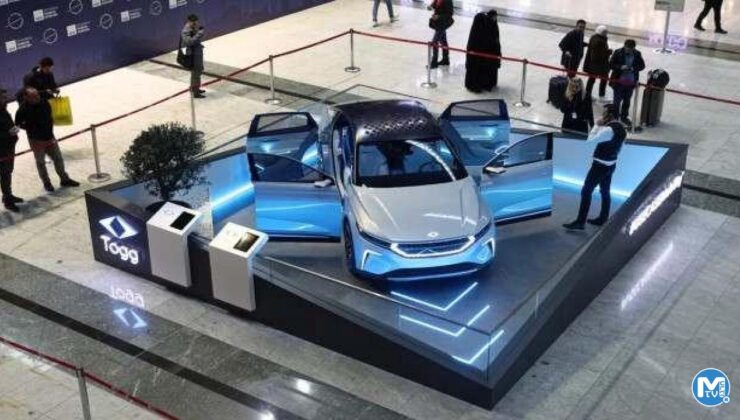 Togg, ”Konsept Akıllı Cihazı” Sabiha Gökçen’de vitrine çıkardı