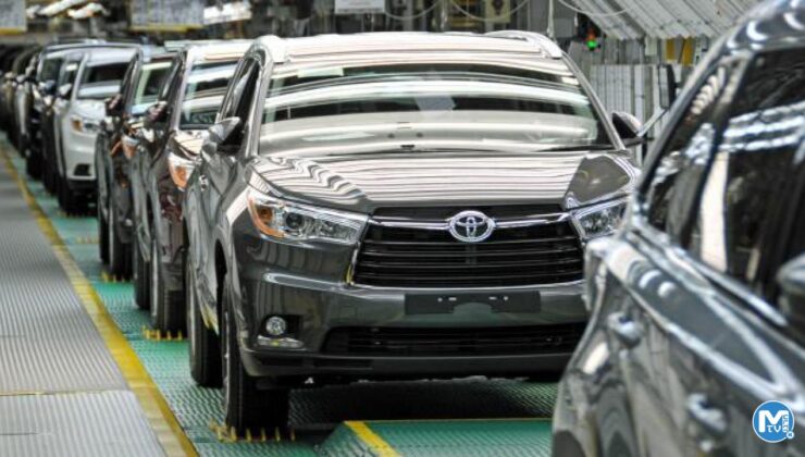 Toyota’nın araç üretimi arttı