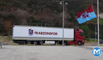 Trabzonspor’un yardım TIR’ları yola çıktı