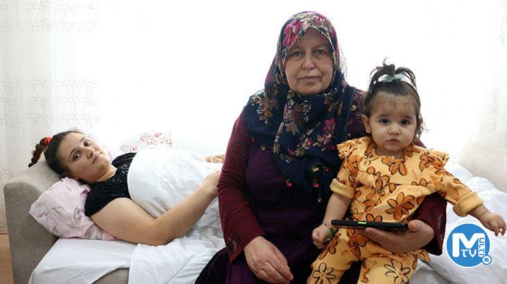 Yaralı depremzedeye ve bebeğine evini açtı