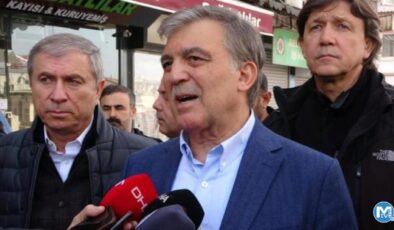 Abdullah Gül: Devletimizin bütün organları büyük bir çalışma içerisinde