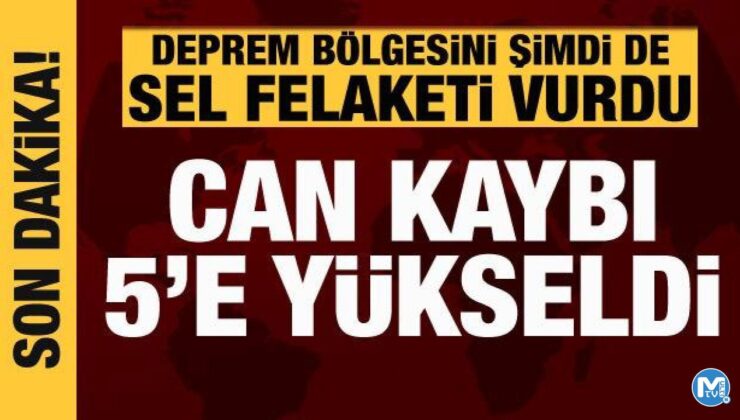 Adıyaman’da ve Şanlıurfa’da sağanak nedeniyle can kaybı 5’e yükseldi