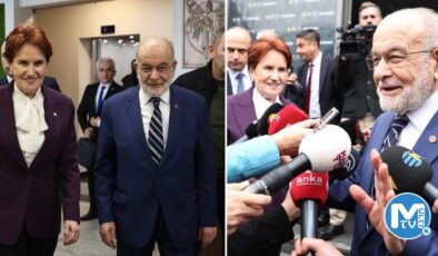 Akşener ile bir saat görüşen Karamollaoğlu: Sadece sohbet ettik