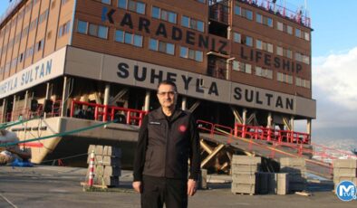 Bakan Dönmez, afet için üretilen Süheyla Sultan Gemisi’ni inceledi