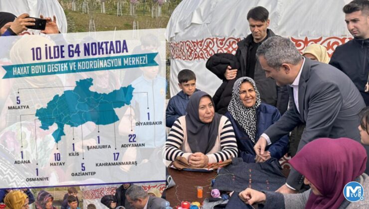 Deprem bölgesinde halk eğitime yoğun ilgi