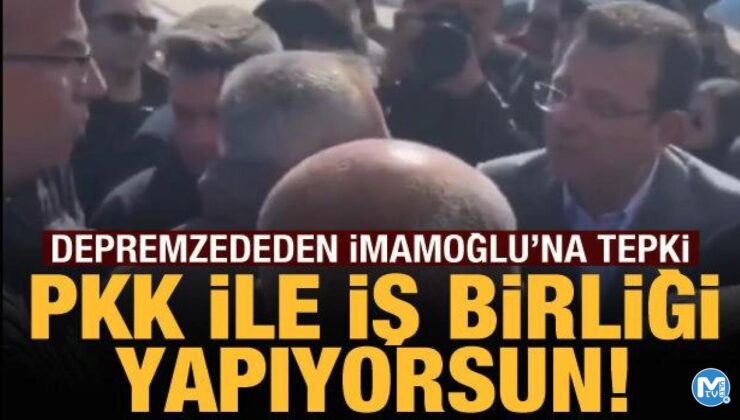 Depremzededen İmamoğlu’na HDP tepkisi: PKK ile iş birliği yapıyorsun