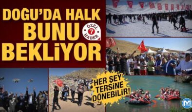 Doğu’da halk eskiye dönmek istemiyor! İstikrar için tek ses…