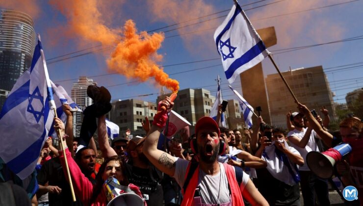 Eski İsrail Savunma Bakanı Gantz: İsrail’de bir iç savaş çıkmasından korkuyorum