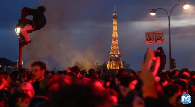 Fransa’da emeklilik reformu protestolarında gözaltı sayısı 310’a yükseldi