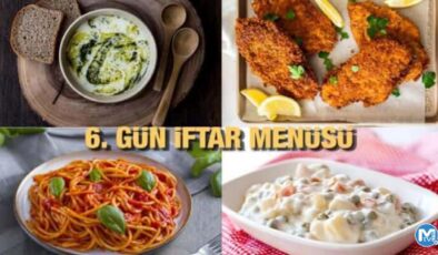 İftar menüleri 2023: 6. Gün iftar menüsü