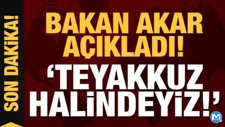 Son Dakika… Bakan Akar deprem bölgesinde: Teyakkuz halindeyiz!