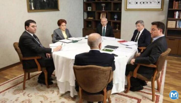 Tarih geldi çattı! 6’lı masanın adayı bugün netleceşecek