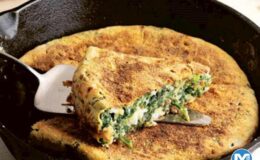 Tavada pratik otlu börek