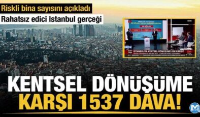Tevfik Göksu: İstanbul’da 1.5 milyon riskli konut var