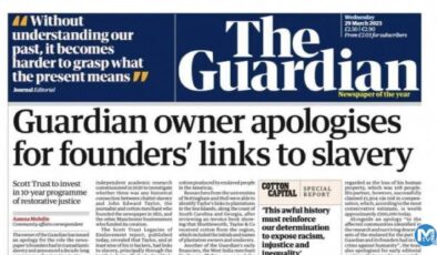 The Guardian gazetesinden iki asır sonra gelen kölelik özrü