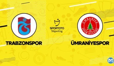 Trabzonspor Ümraniyespor maçı saat kaçta, hangi kanalda, şifreli mi? İşte canlı yayın bilgileri ve muhtemel 11’ler