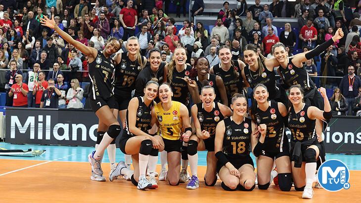 VakıfBank, 11. kez üst üste yarı finalde